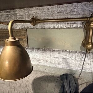 Vintage Brass Wall Sconce